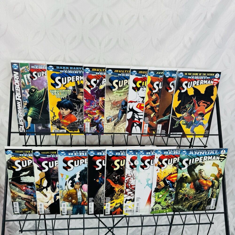DC Rebirth Superman 1-2 4-17 19 Annual 1 Lot Lex Luthor